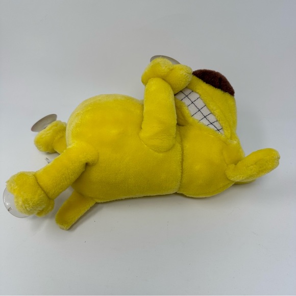 1987 Mother Goose Grimm Dog Plush Window Suction Cups Grimmy Spinning Head Clean - Picture 8 of 15